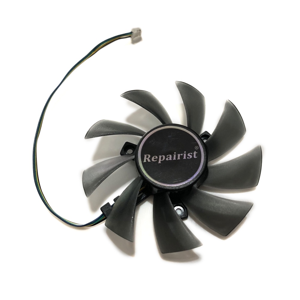 Video card fan top
