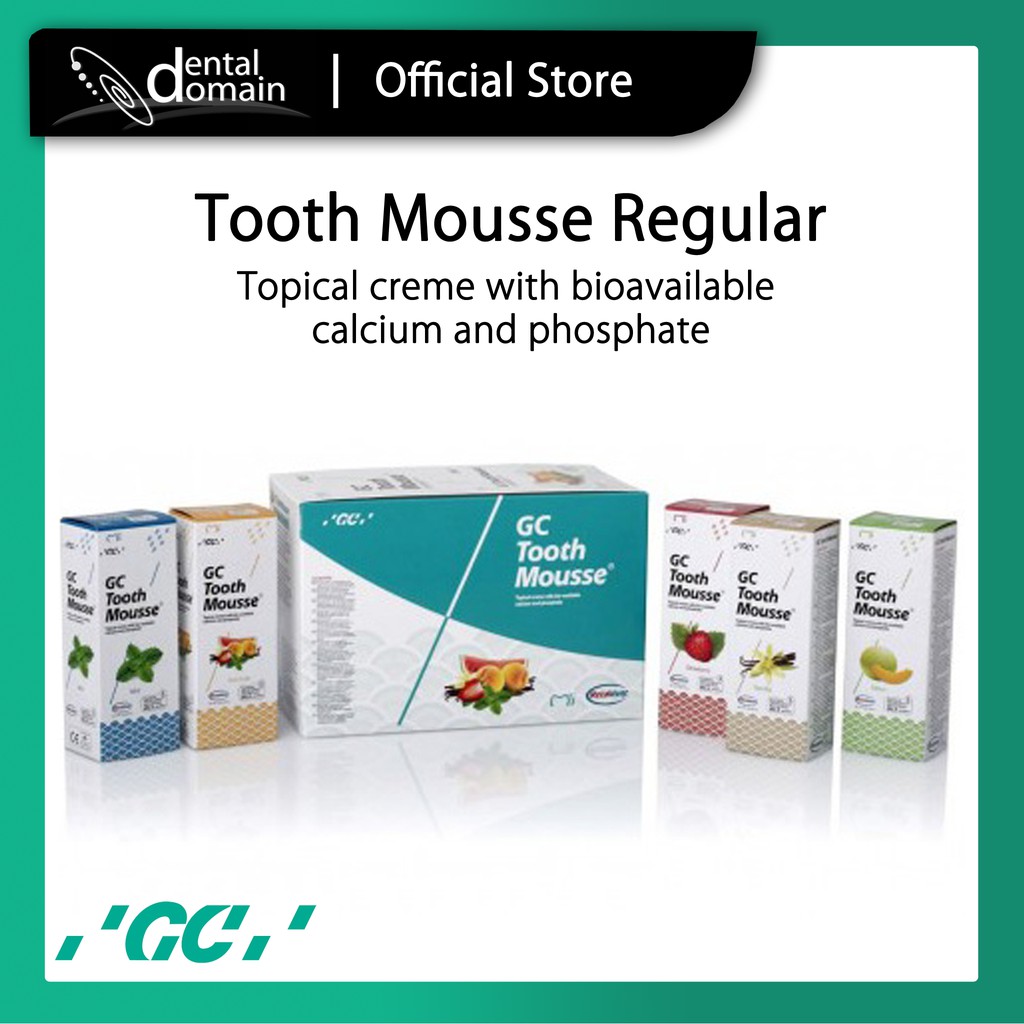 GC Tooth Mousse Regular #Dental Domain Corporation | Shopee Philippines