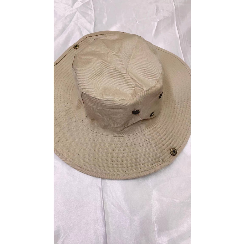 Kuya Kim style safari hat fisherman hat outdoor hat/ safari hat ...