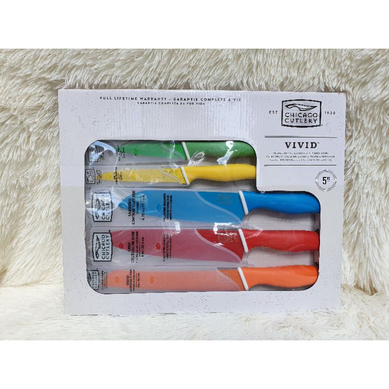 Chicago Cutlery Vivid 5pc Knife Set 