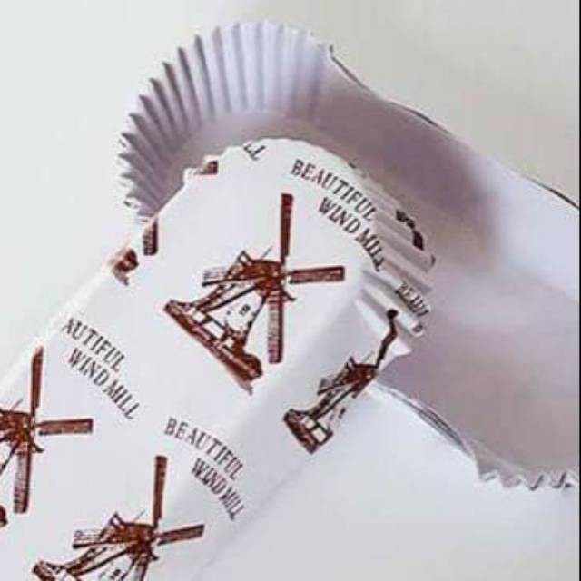 Windmill oval Bread Paper cup case | Shopee Philippines