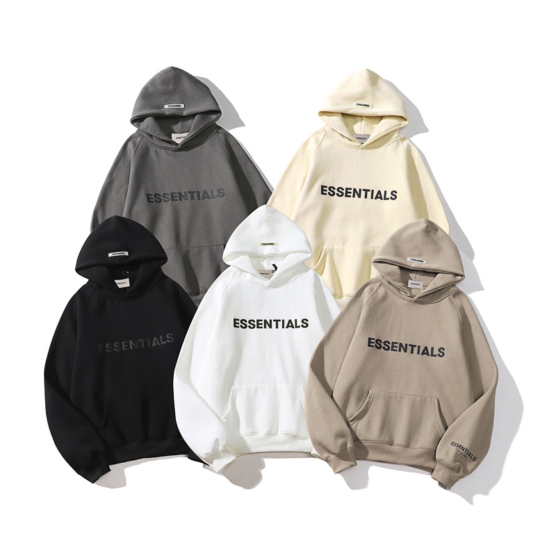 Explosive FEAR OF GOD Double Line Essentials Trend Chest LOGO Laminated ...