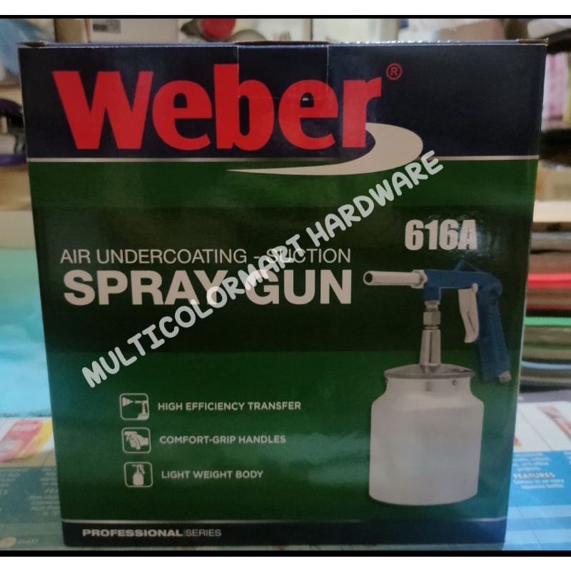 WEBER UNDERCOAT SPRAY GUN Shopee Philippines