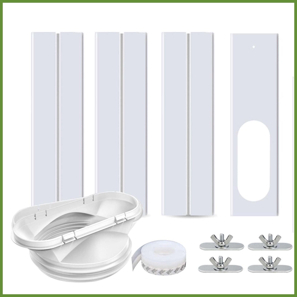 Portable AC Window Kit Sliding Door Air Conditioner Vent Kit Sliding