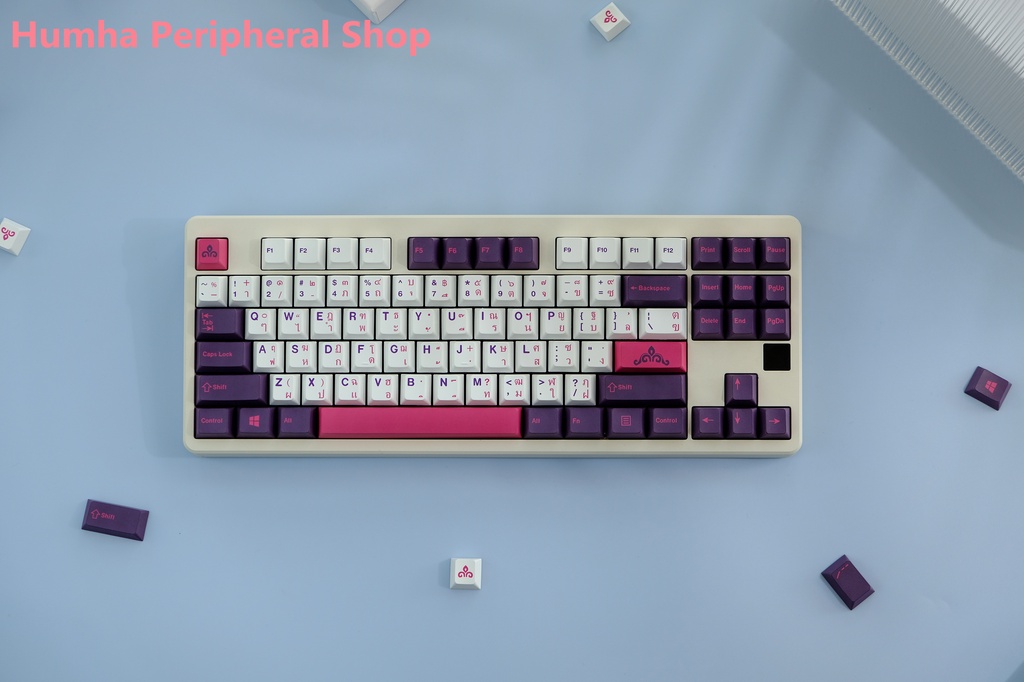 Humha THAI keycap PBT material Dye-Sublimation Cherry profile ...