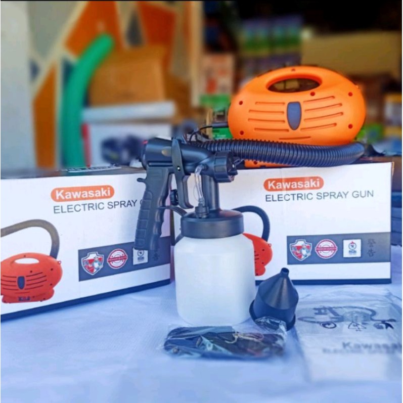 KAWASAKI Electric Paint Spray Gun Paint Zoom Paintzoom Shopee Philippines