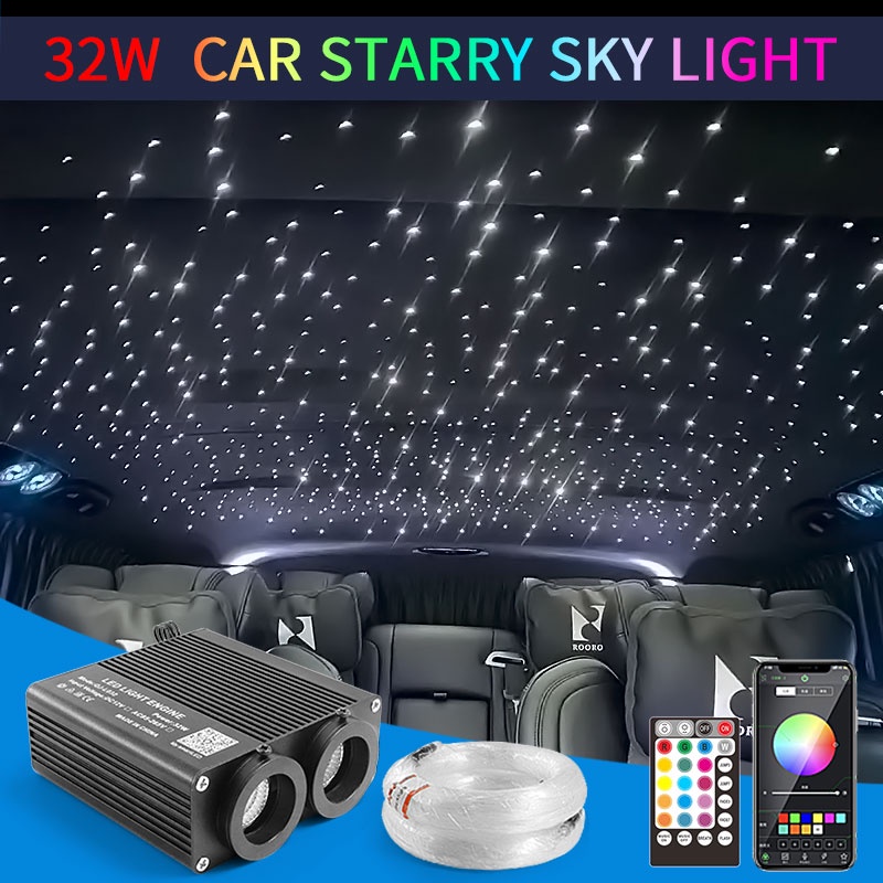 ♠32W LED Car Roof Star Night Light Starry Sky Light Auto Car