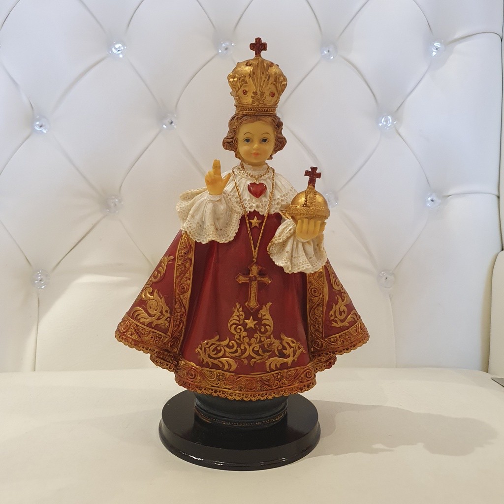 Sto Nino of Prague 26 cm Baby Jesus Christ | Shopee Philippines