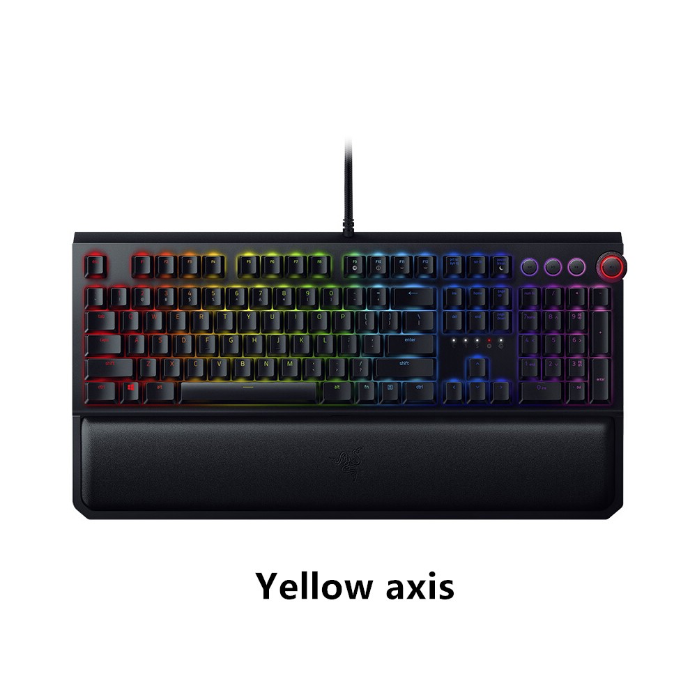 Razer BlackWidow Elite mechanical keyboard, RGB color lighting