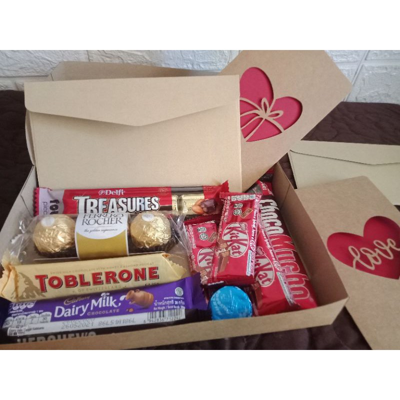 SPECIAL VALENTINE LOVE BOX (gift ideas), Valentines Gift, Chocolate  Overload Box