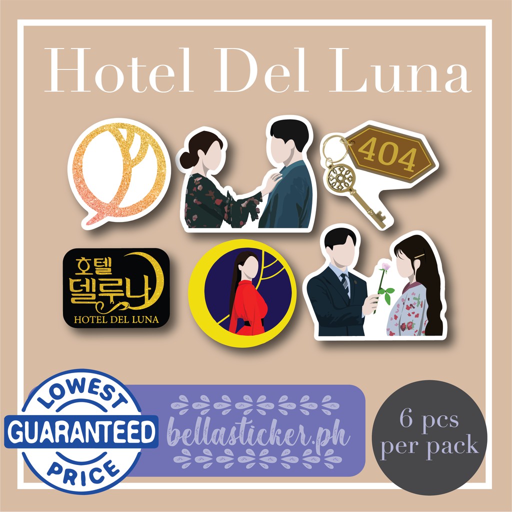 *WATERPROOF LAMINATED* HOTEL DEL LUNA STICKER PACK | Shopee Philippines