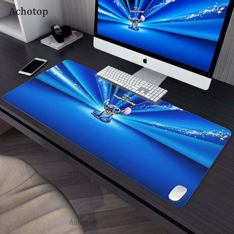 Funny Round Mouse Pad With Stitched Edge - Cute Frog Design For Gaming & Office