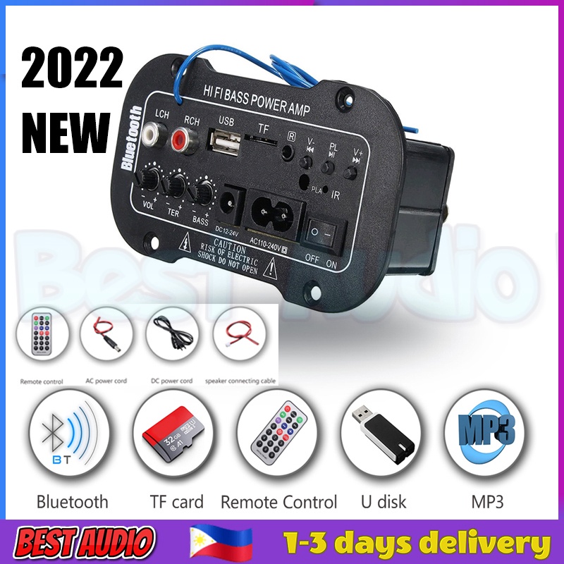 D5 Bluetooth Mini Amplifier Board 30W120W 12V/24V/110V220V Car HiFi