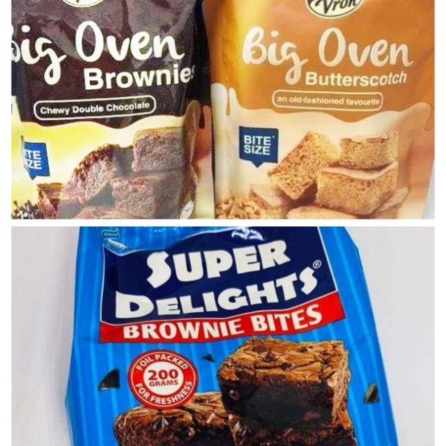 Super Delights and Big Oven brownies Shopee Philippines