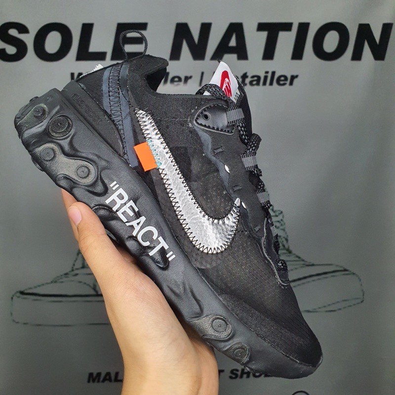 React element hot sale off white