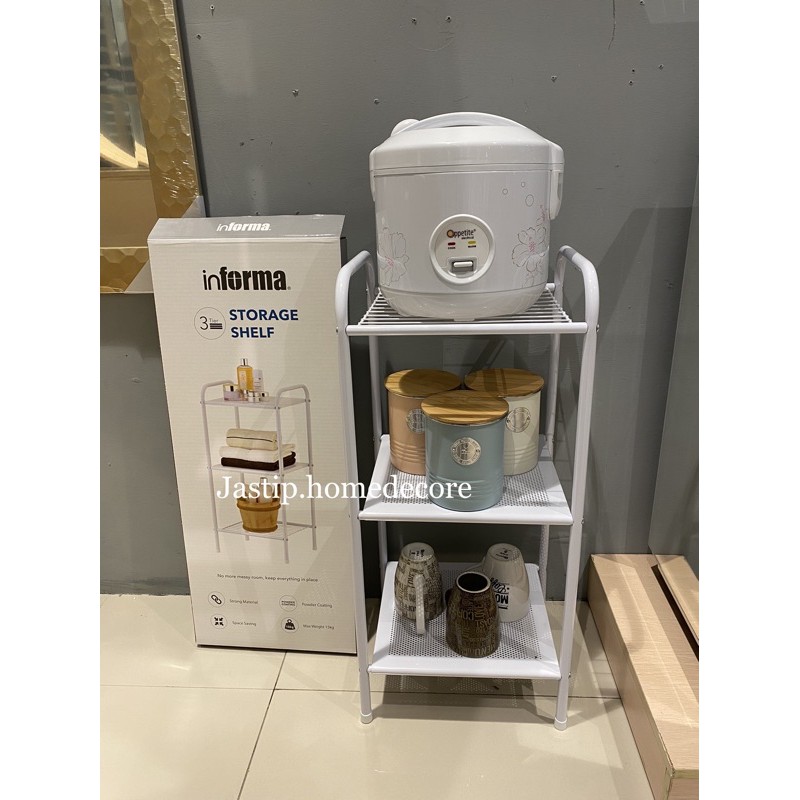 Informa Multipurpose shelf, magicom shelf, dispenser shelf, 3 tier ...