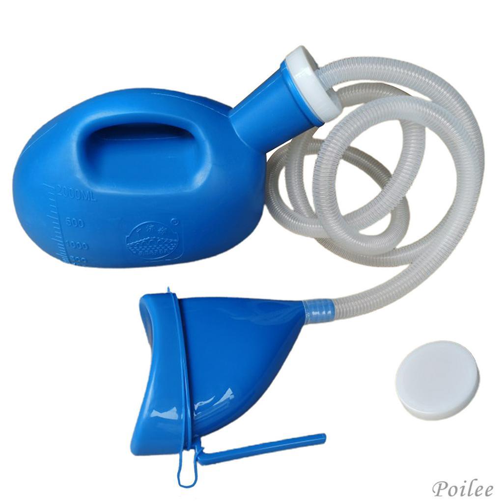 Urinal Urine Bottle Portable Pee Bottle 2000ML Capacity Thicken Urine