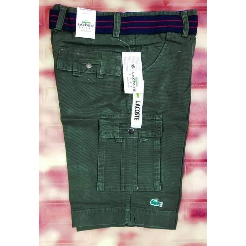 Lacoste cargo clearance shorts