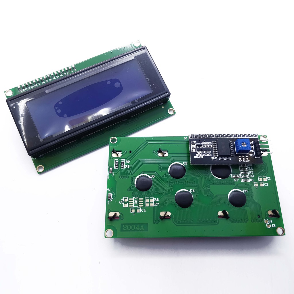 LCD 20x4 i2c Blue 2004+IIC/I2C LCD 2004 1602 16x2 Character LCD Display ...