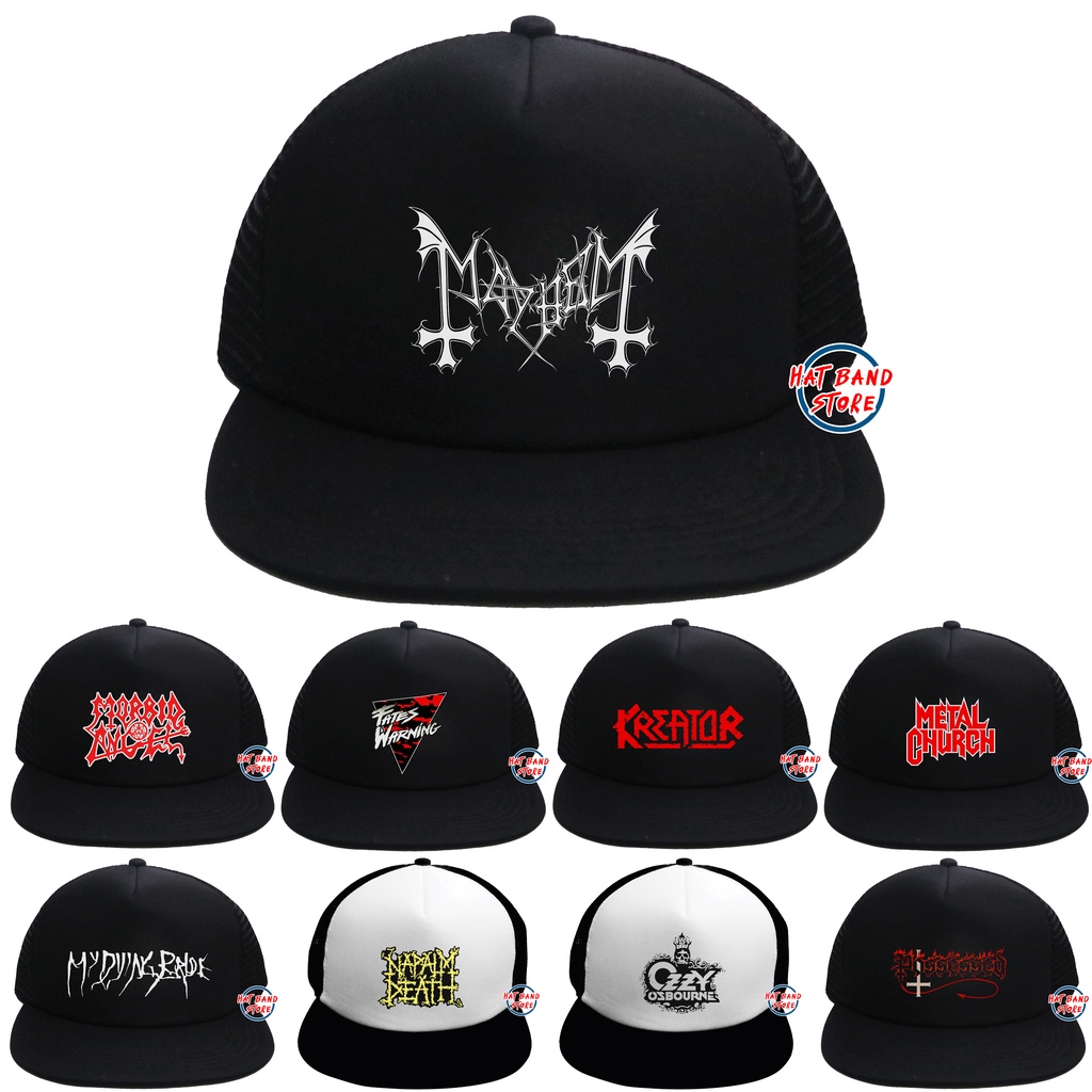 Band Hat/Metal Band Hat/Metal Band Hat Part 11/Trucker Hat/Snapback Hat ...