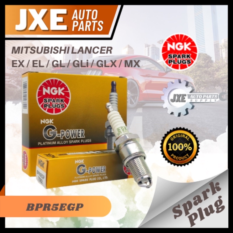 NGK Spark Plug (BPR5EGP) per piece for Mitsubishi Lancer EL/EX/GLI/GL