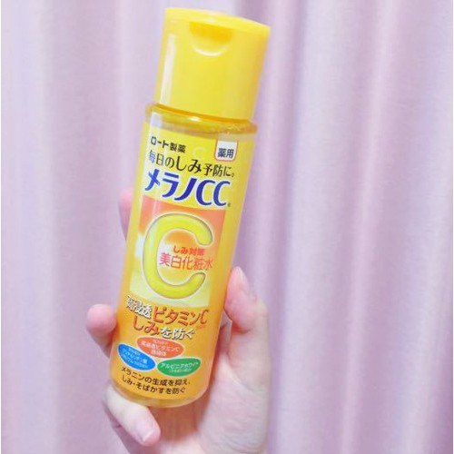 Rohto Melano CC Spot Corrector Whitening Toner 170ml | Shopee Philippines
