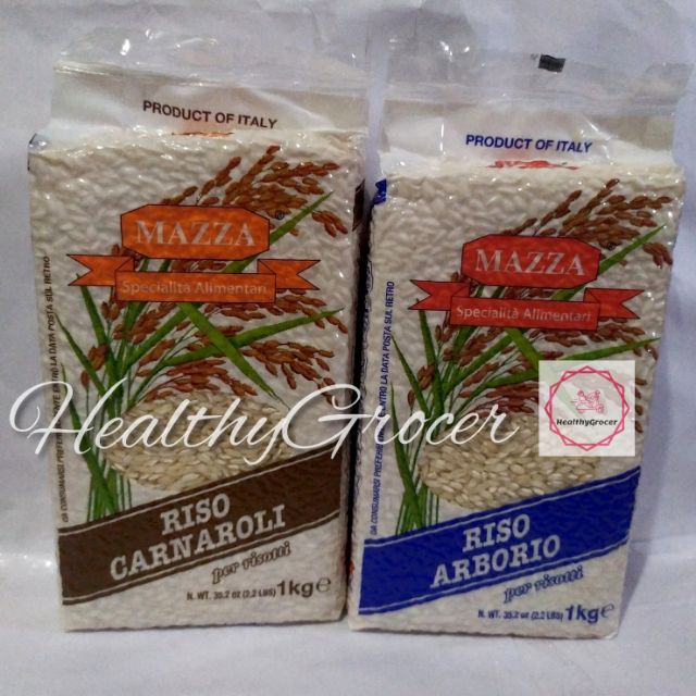 Mazza Arborio / Carnaroli Rice 1kg Shopee Philippines