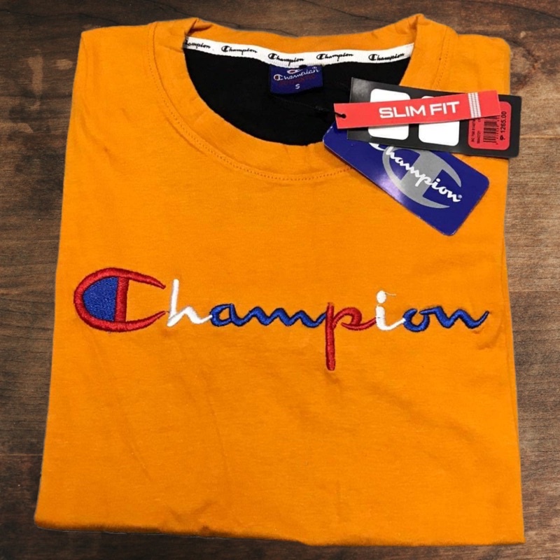 Champion men shirt (branded overrun) | Shopee Philippines