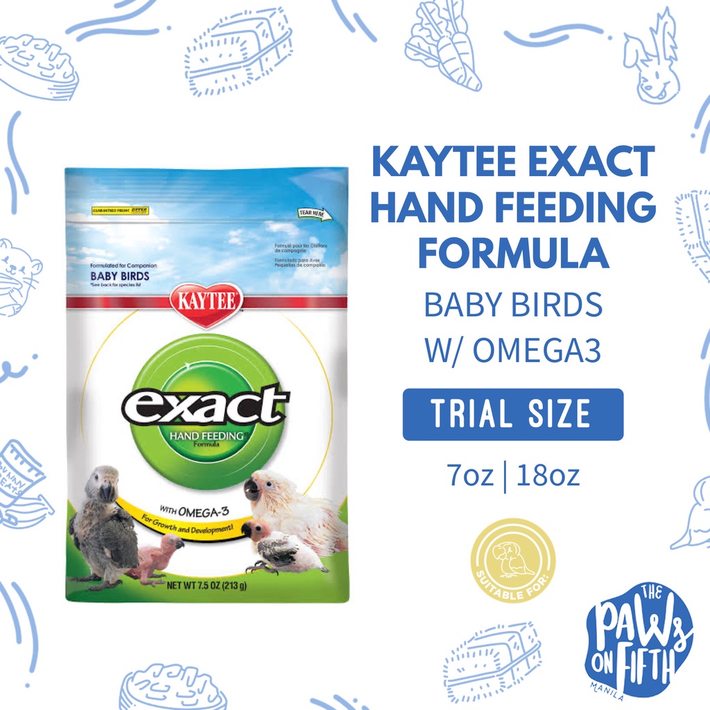 Kaytee Exact Hand Feeding Formula Trial Size | Shopee Philippines
