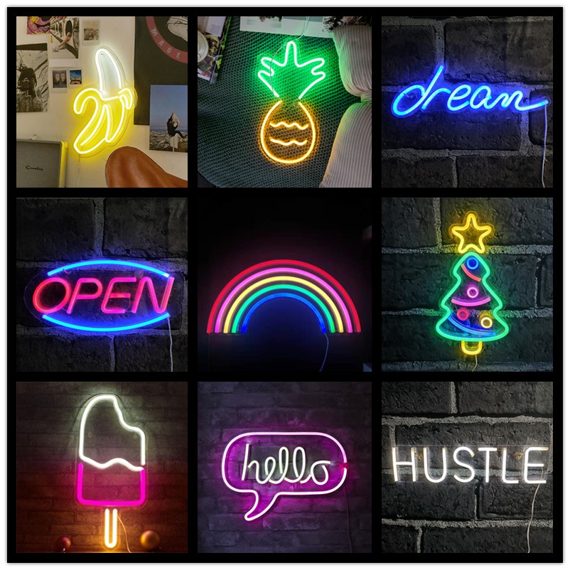 Neon Signs LED Neon Lights Art Wall Decorative Lights Neon Lights for