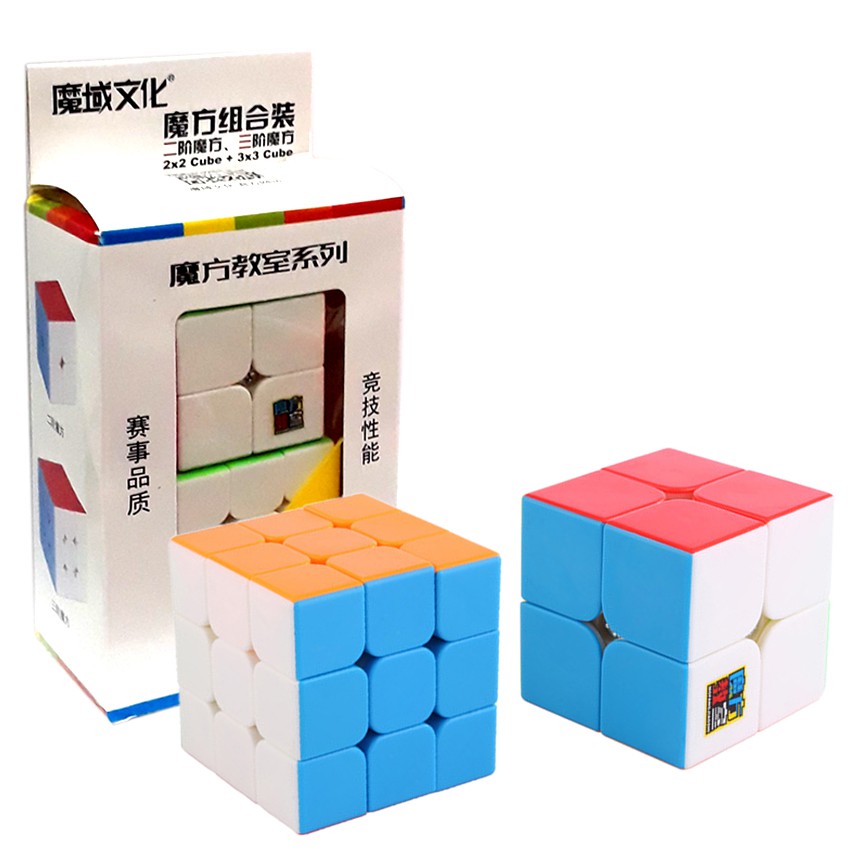 Oostifun MoYu Meilong 2x2 – Cube Magique Rapide Et Fluide, Casse-tête Stickerless Pour Débutants Et Pros