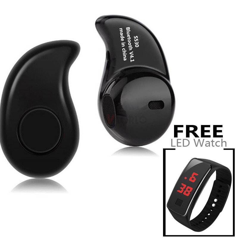 Original S530 Mini Wireless Bluetooth Headset Music Bass Earphones