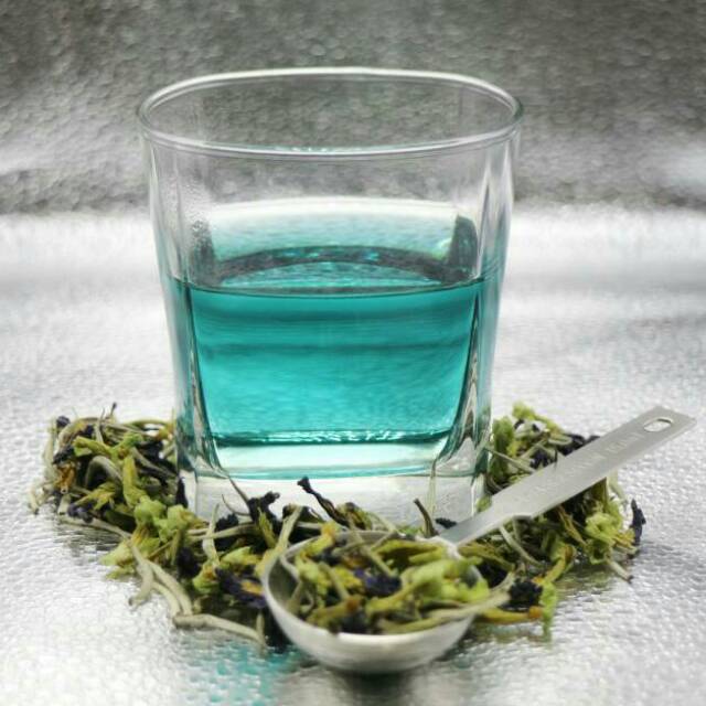 Blue TEA/BLUE TEA PREMIUM GRADE 30gram (WHITE TEA WITH CLITORIA FLOWER ...