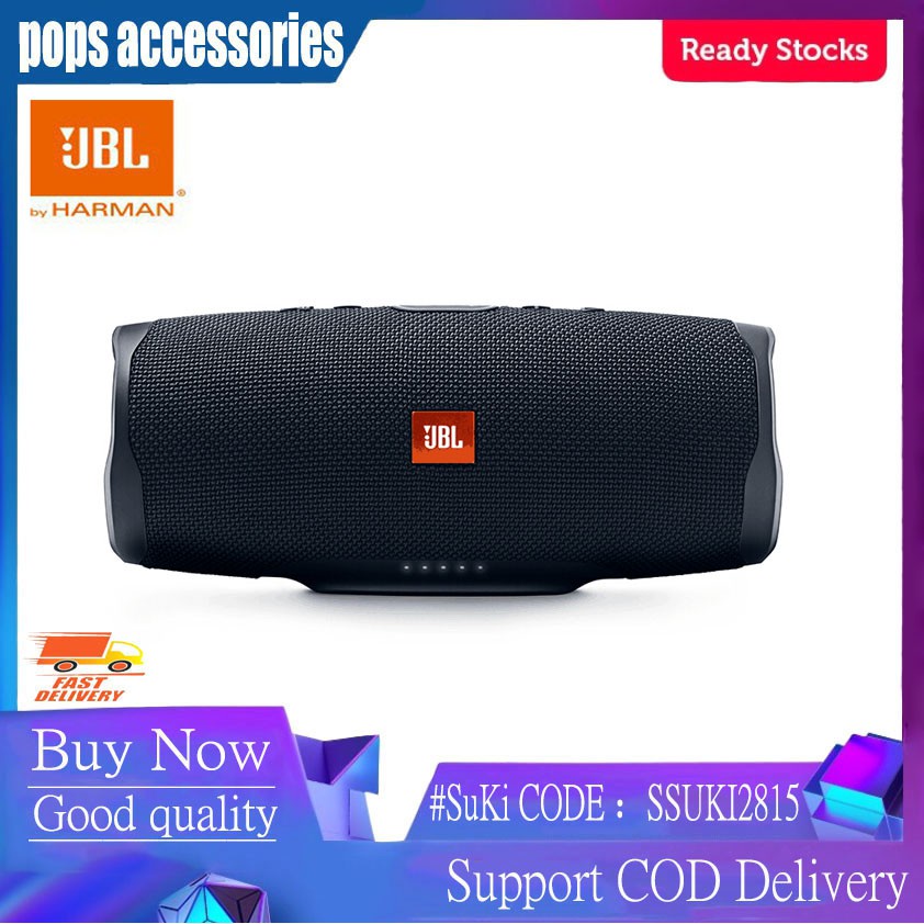 JBL Charge 4 Waterproof Wireless Bluetooth Speaker