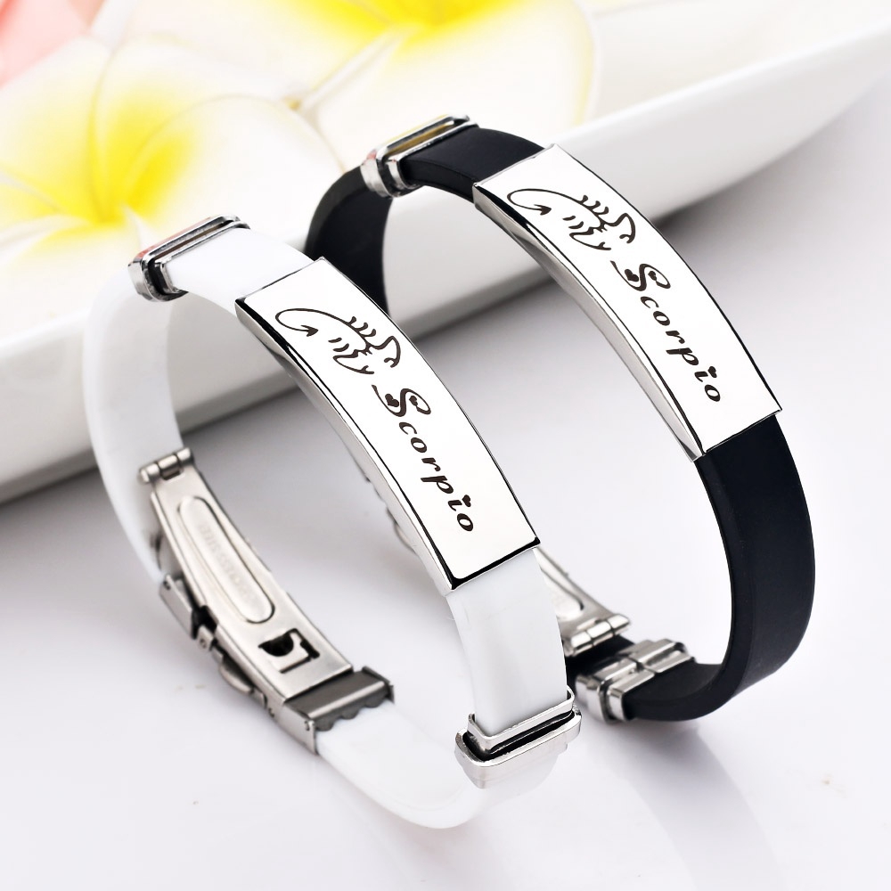 Couples deals silicone bracelets