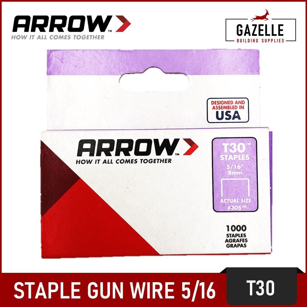 Arrow Staples Staple Gun Wire Fasteners Gun Tacker Wire JT21 / T25