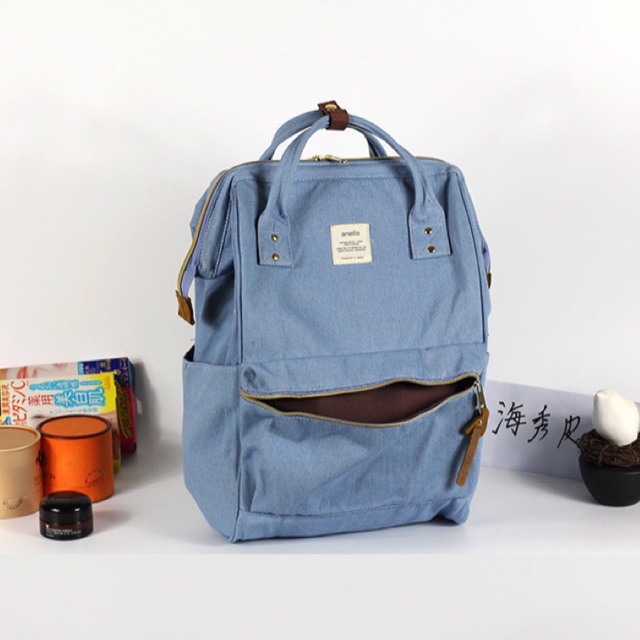 Anello hotsell denim backpack