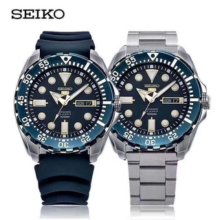 Seiko diver automatic blue dial best sale blue rubber mens watch srp605k2