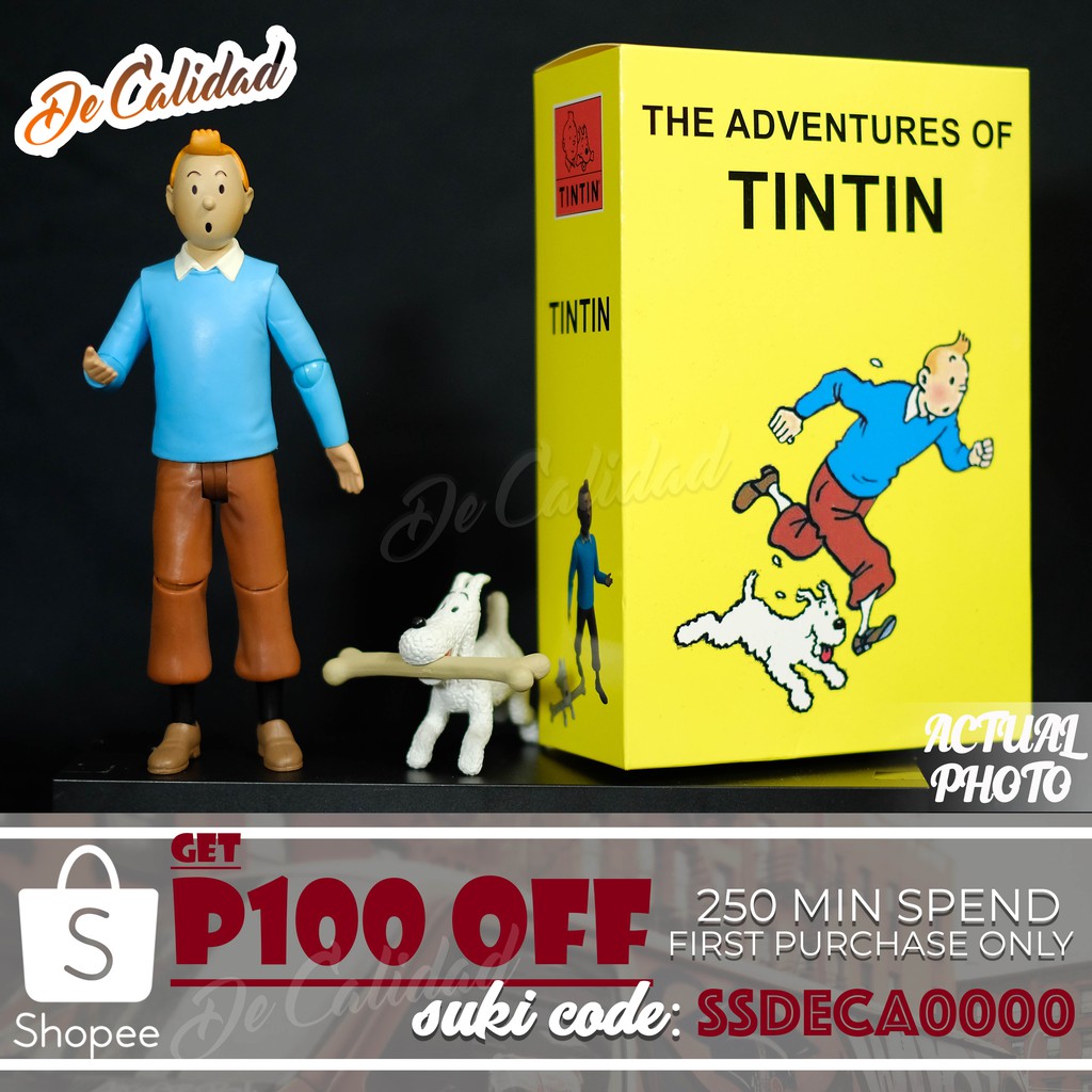 The Adventure of Tintin Action Figure | Shopee Philippines