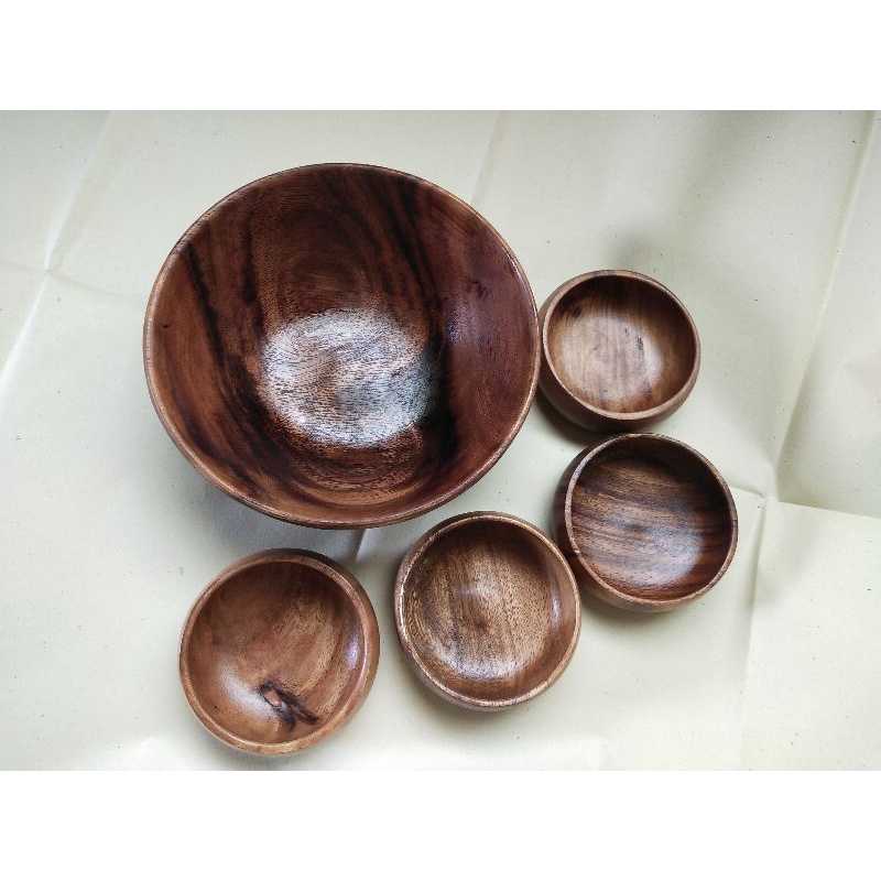 SULIT SET- 5 pcs SOUP BOWLS(1 BIG BOWL + 4 SMALL BOWLS) | Shopee ...
