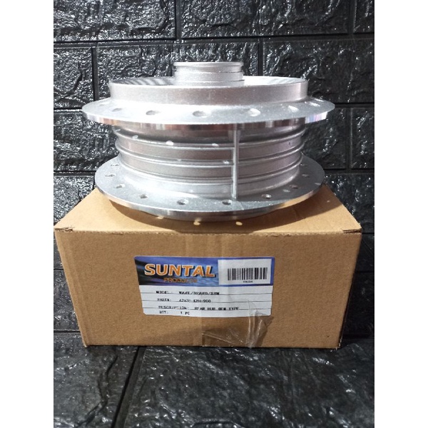 HONDA WAVE100/125/XRM110/BRAVO FRONT AND REAR HUB SUNTAL | Shopee ...