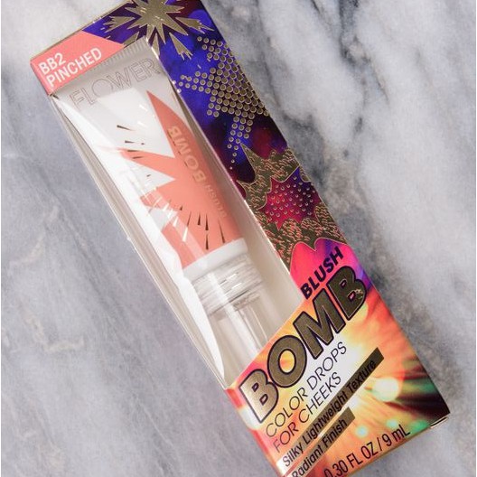 Flower Beauty Blush Bomb Color Drops for Cheeks in Nectar & Pinched