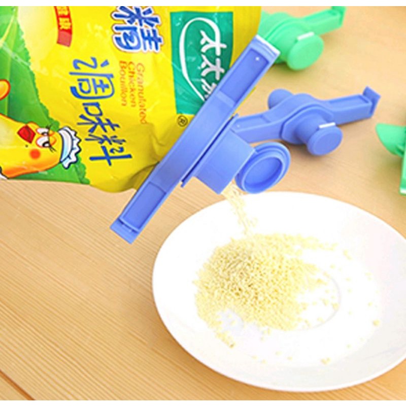 COD 1PC Portable Plastic Clips For Kitchen Food And Snack Storage ...
