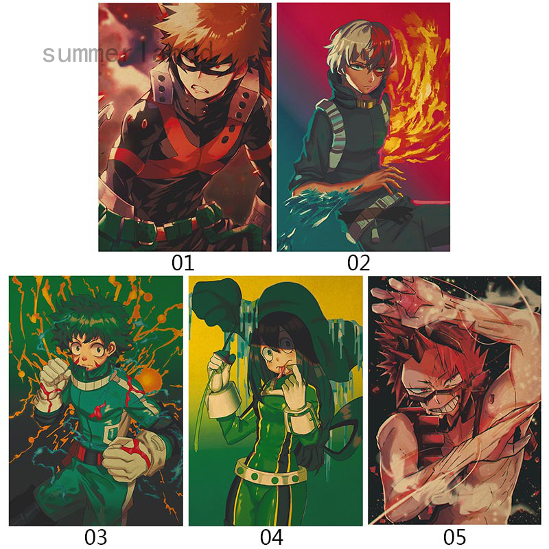 My Hero Academia - Manga / Anime TV Show Poster / Print (Character Montage)