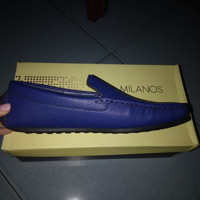 MILANOS BLUE TOPSIDER FOR MEN SIZE 5