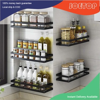 1pc Spice Rack 2/3 Tier Countertop Free-standing Storage Organizer Or  Wall-mounted Spice Rack Organizer, Bathroom Shelf Hanging Rack Seasoning  Organizer For Your Kitchen Cabinet, Pantry Or Storage Room Door