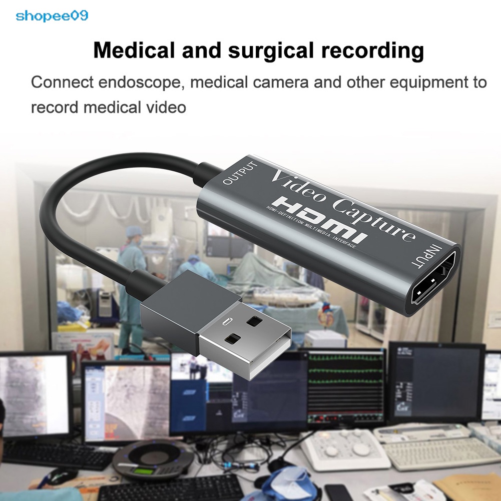 Alkota USB 2.0 to 1080P Video Capture Card Live