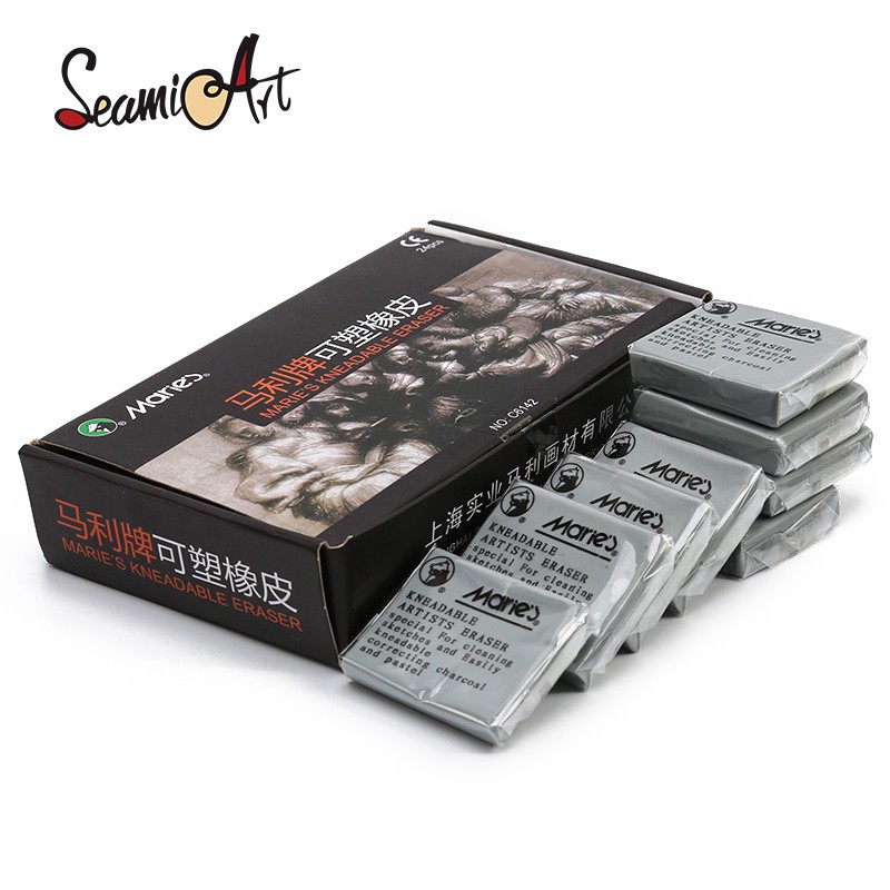 SeamiArt 1 Pc. Kneadable Eraser For Sketching Highlight Shading Art ...