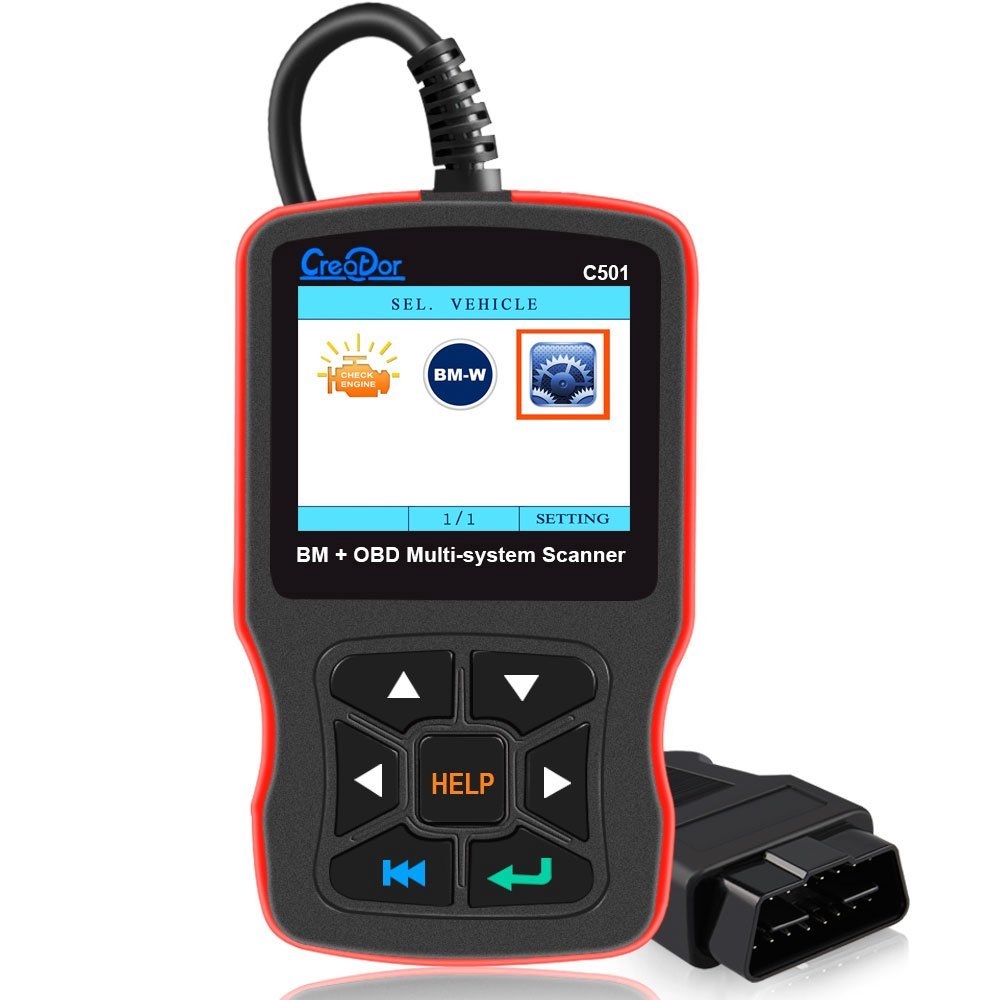 Creator C501 OBD 2 Car Diagnostic for BMW e46 e39 e90 e60 Diagnostic ...