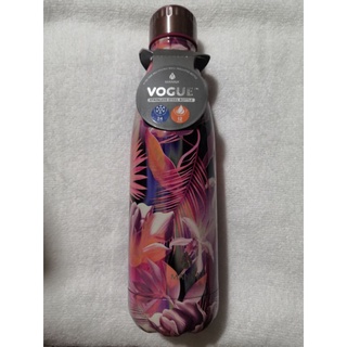 Manna Vogue S/2 17oz. Double Wall Stainless Steel Water Bottles 